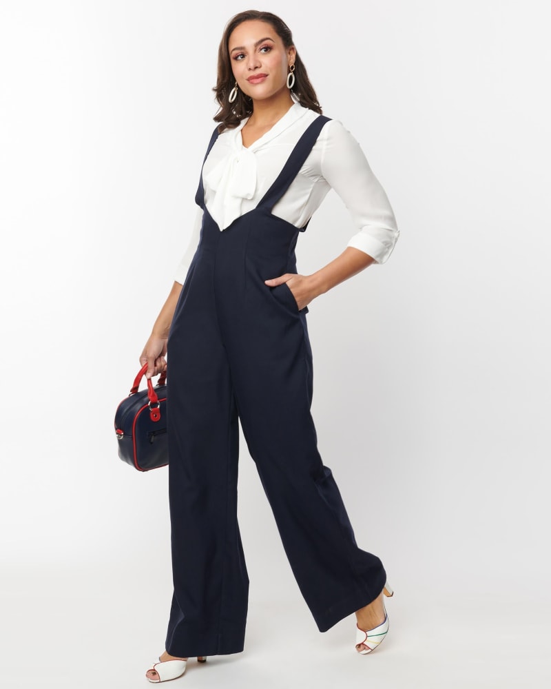 Suspender pants for ladies online new arrivals